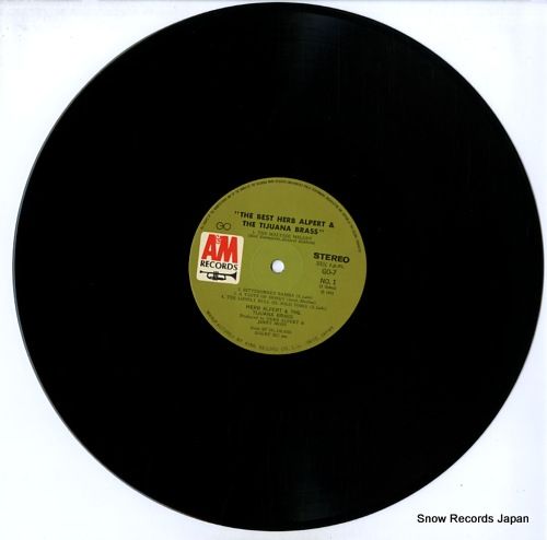 レコード】ハーブ・アルパート＆ティファナ・ブラス ザ・ベスト GO-7