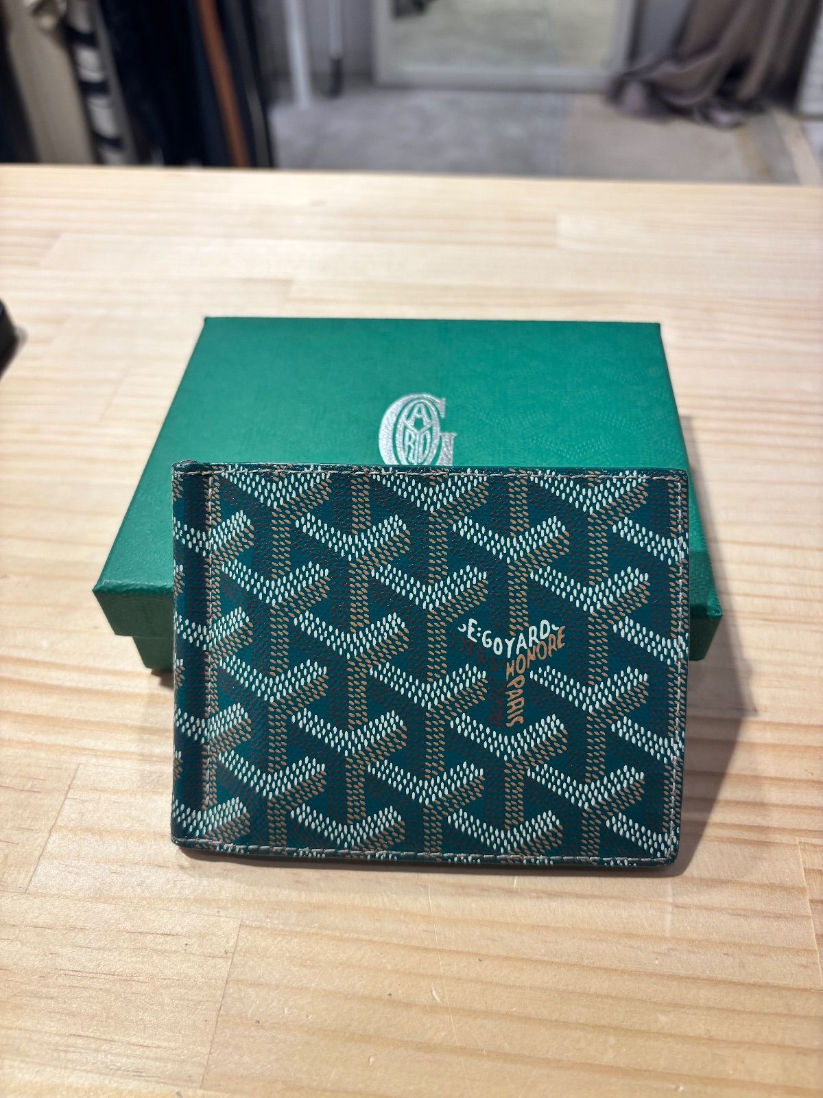 極美品・付属品完備】GOYARD ゴヤール ヴィクトワール 二つ折り財布 