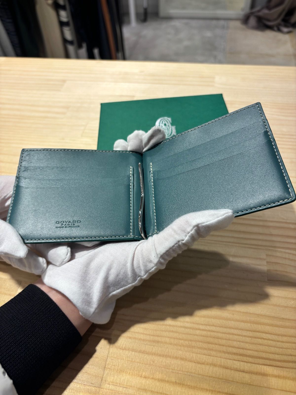 極美品・付属品完備】GOYARD ゴヤール ヴィクトワール 二つ折り財布