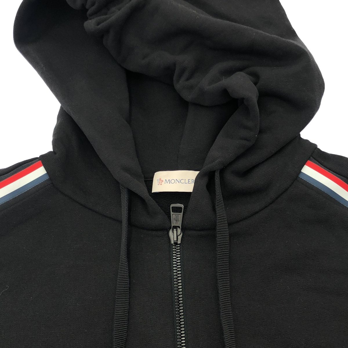 MONCLER モンクレール ロゴエンブロイダリースウェットジップアップ 
