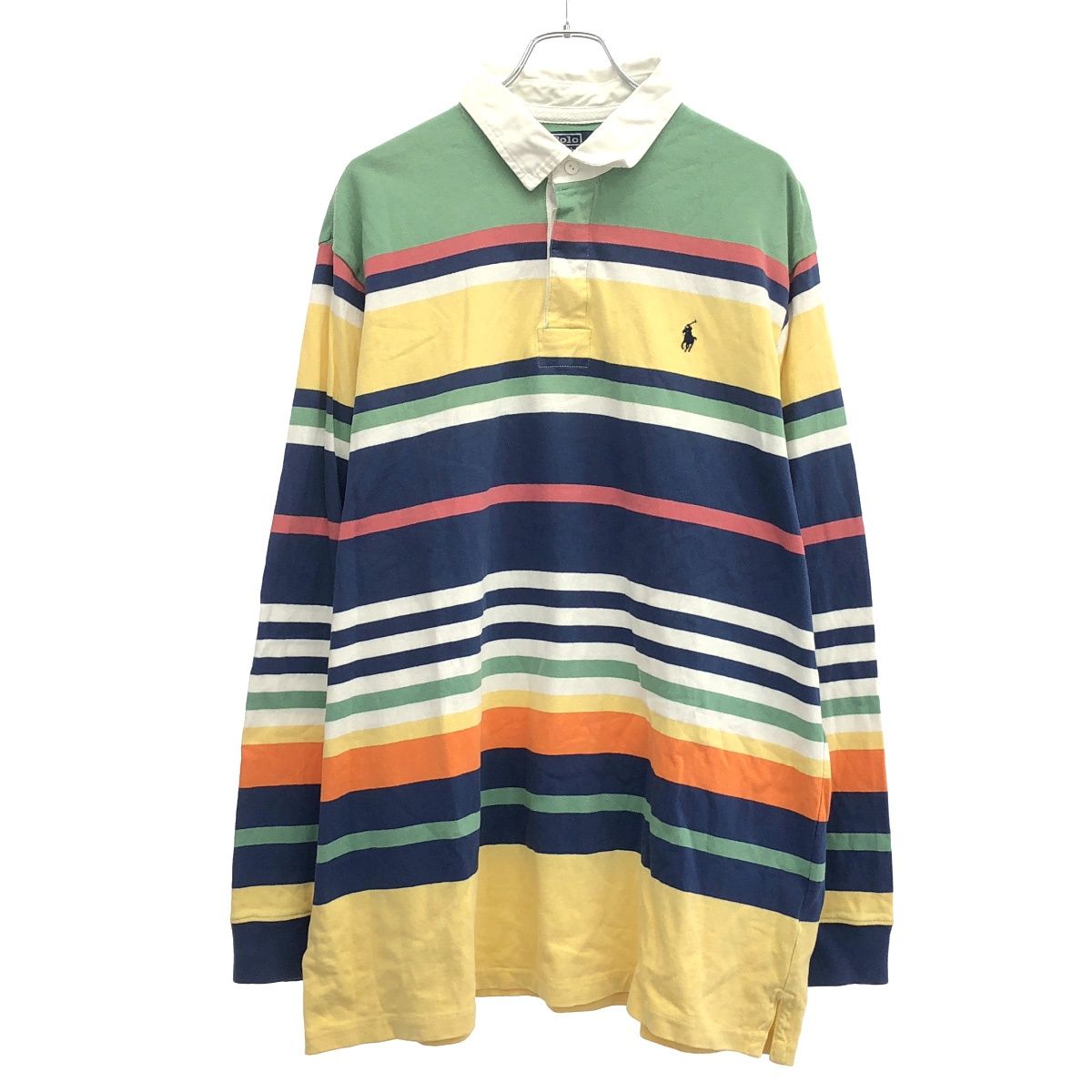 POLO RALPH LAUREN ポロラルフローレン マルチボーダーポロシャツ