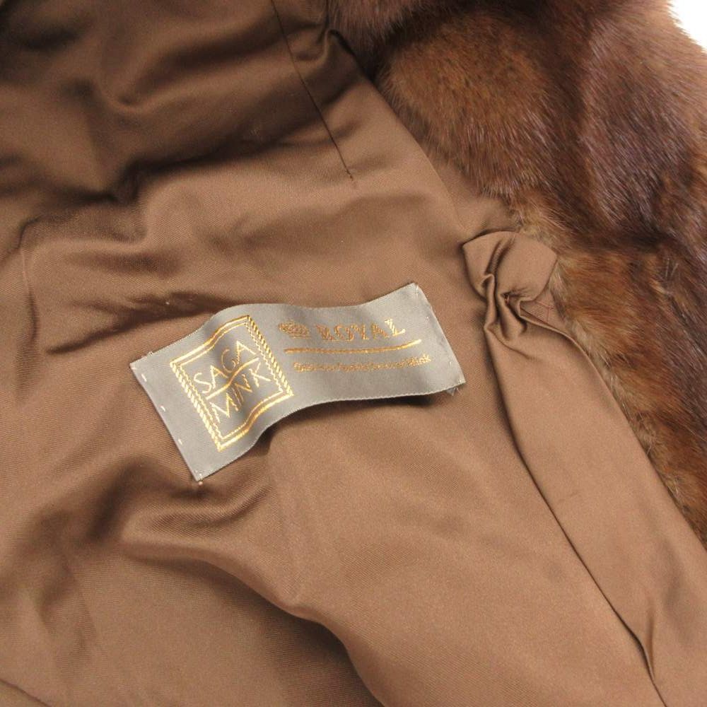 サガミンク SAGA MINK 金サガ ロイヤル ファーコート ミンク ハーフ