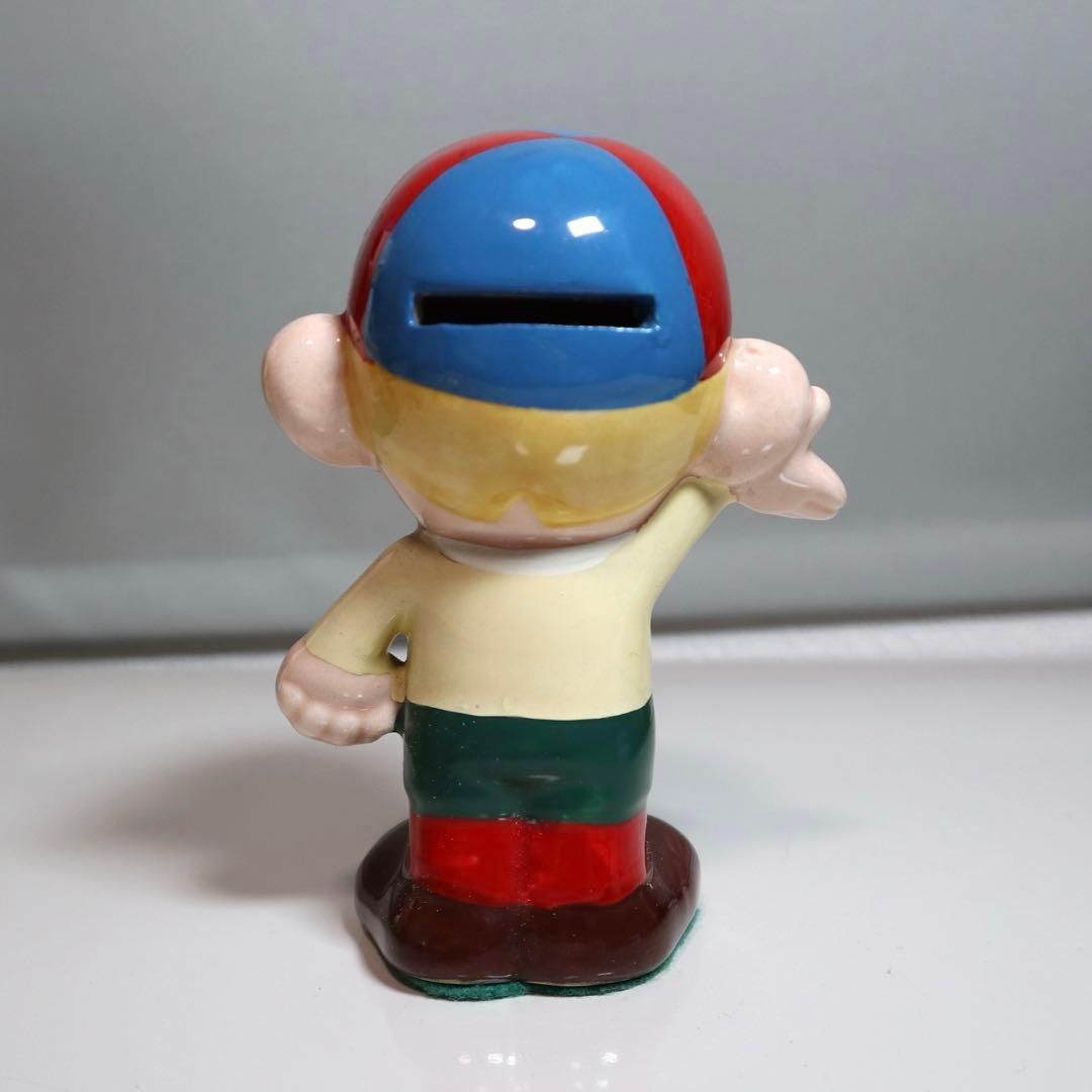 超希少!!【怪物くん 陶器製 貯金箱】フィギュア小学館藤子不二雄ヴィンテージトイ 怪物くん 陶器製 貯金箱 フィギュア 小学館 藤子不二雄 80年代 レトロ