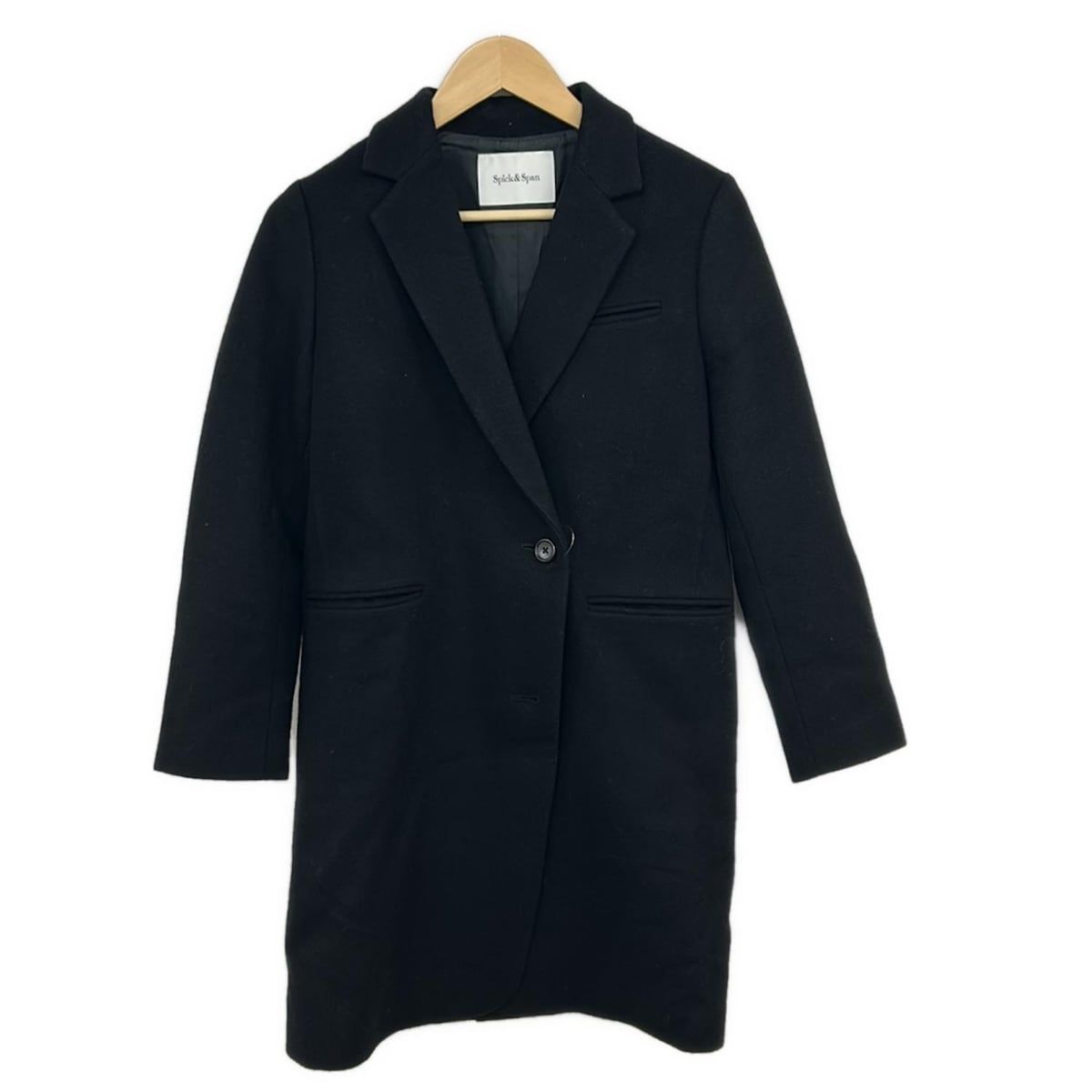 Spick&Span(スピック&スパン) コート サイズ38 M レディース - 黒 長袖