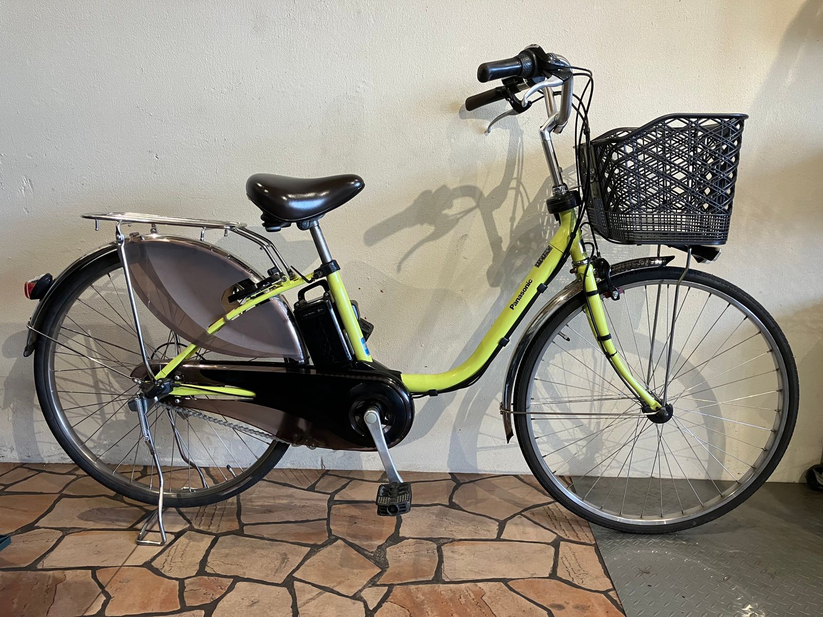 整備済/店頭引取1万円引】パナソニック ビビDX 21年【カゴ・チェーン等