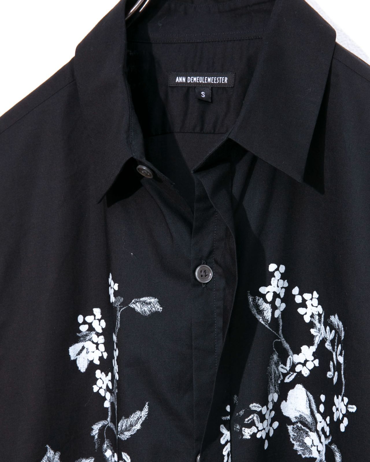 ANN DEMEULEMEESTER アンドゥムルメステール 花プリントシャツ - メルカリ