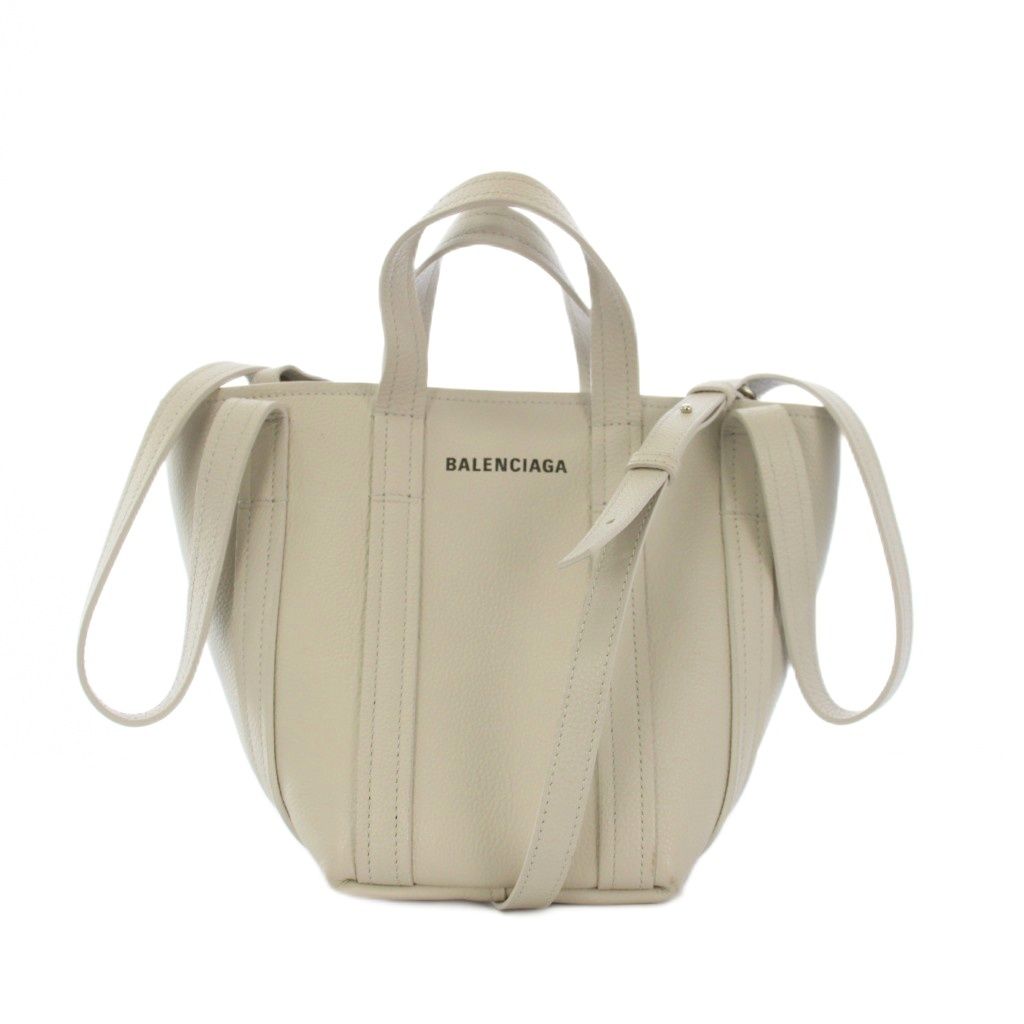 BALENCIAGA バレンシアガ 2way ショルダーバッグ ハンドバッグ 白