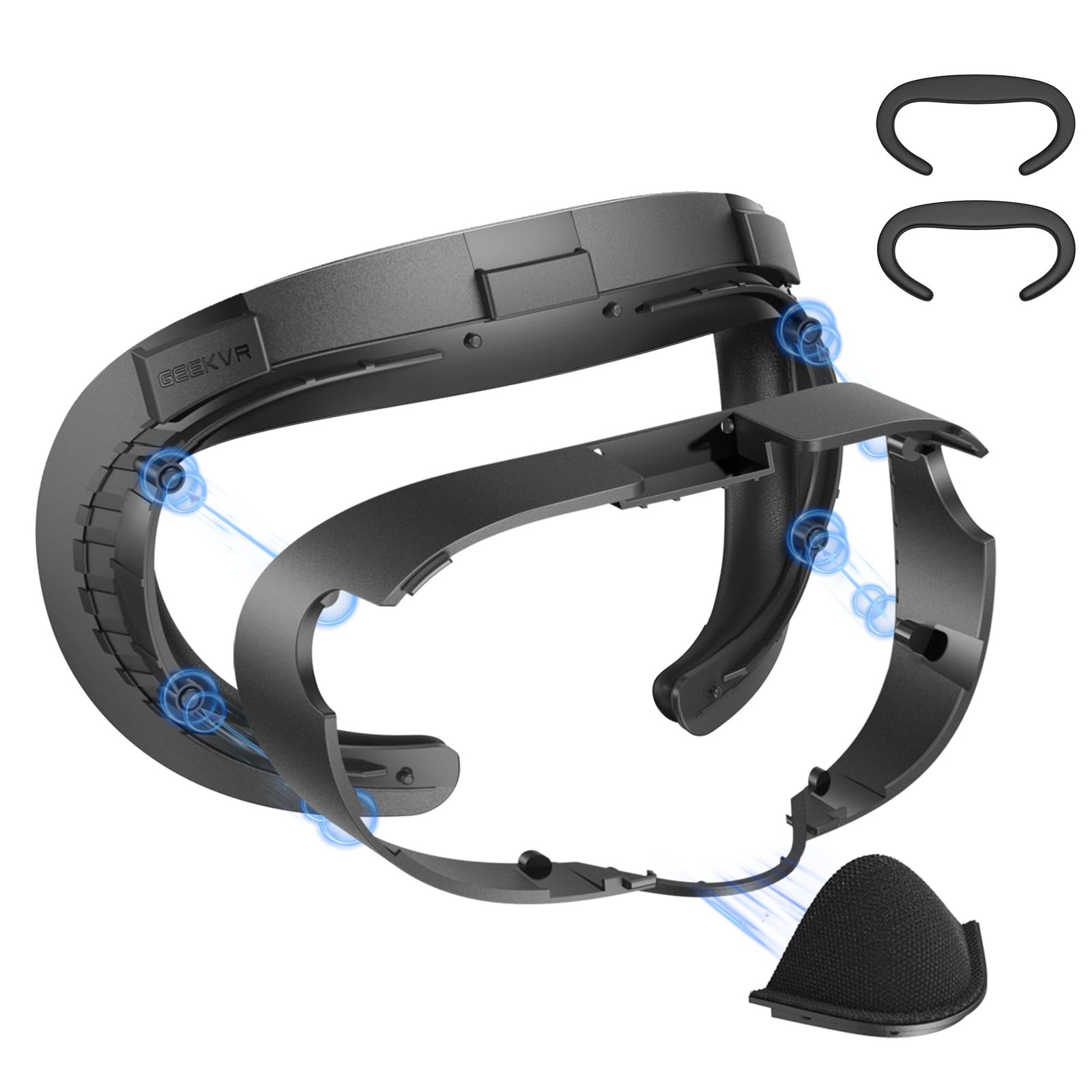 GEEKVR Meta/Oculus Quest 3用 フェイシャルインターフェース 磁気着脱