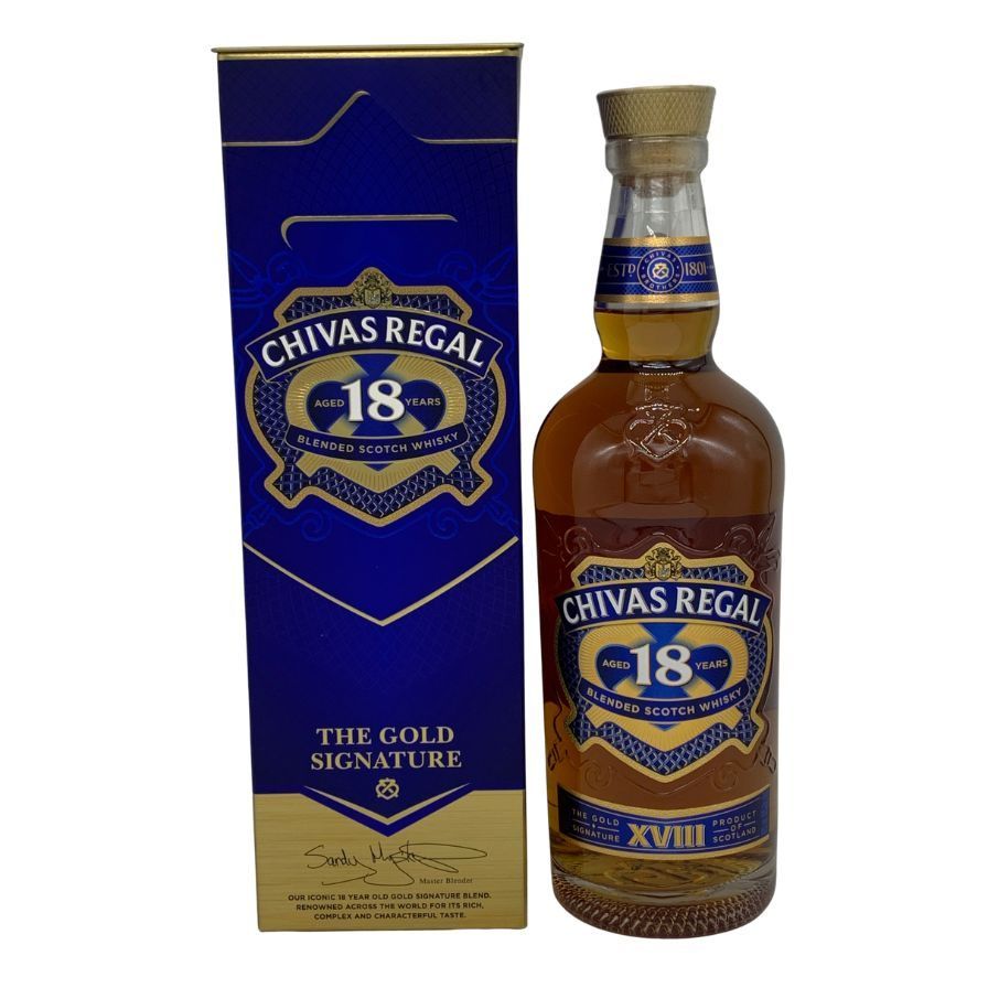 シーバスリーガル 18年 ミズナラ 700ml 未開栓 - メルカリ