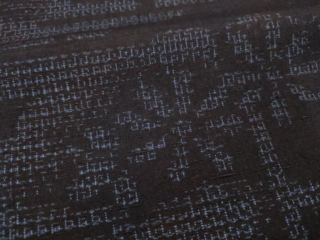 平和屋着物□結城紬 80亀甲 雲取り花文 正絹 逸品 未使用 DABC7718ya