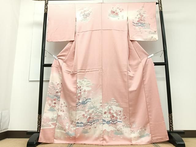 平和屋着物□訪問着 風景文 暈し染め 正絹 逸品 CABD6969xe - メルカリ