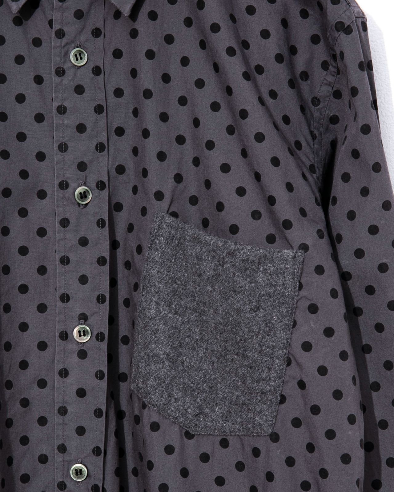 BLACK COMME des GARCONS ブラックコムデギャルソン ドットシャツ1K