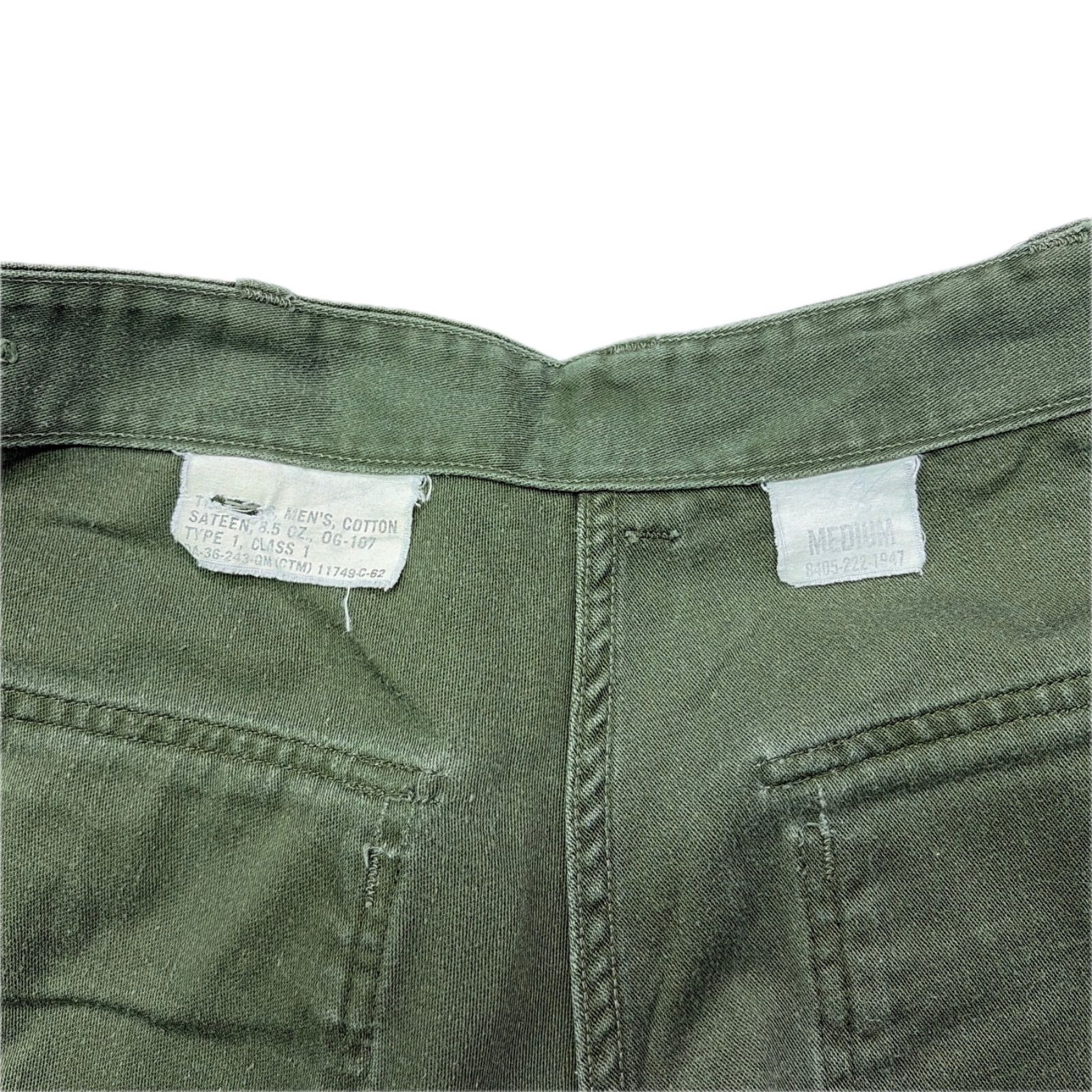 60s US ARMY 米軍 ベイカーパンツ OG107 ミリタリー 軍パン - メルカリ