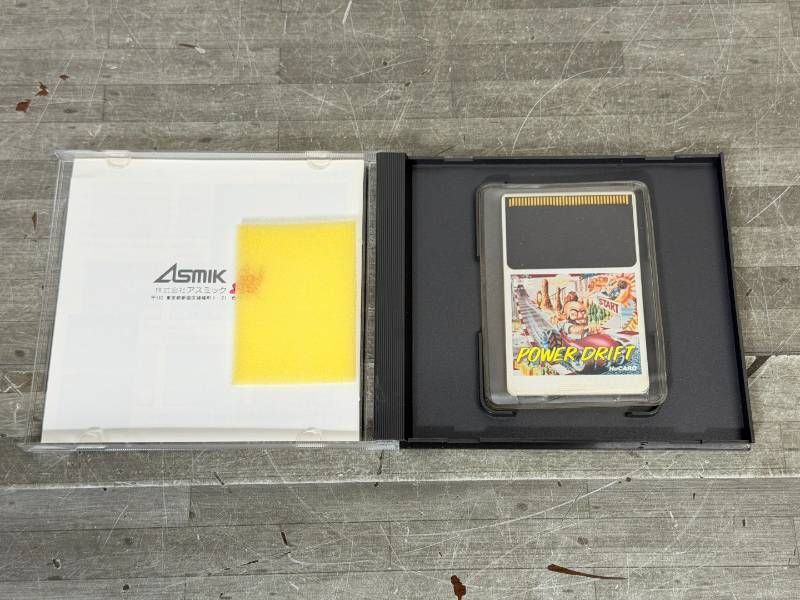 PCE PCエンジン HuCARD パワードリフト POWER DRIFT アスミック ASMIK