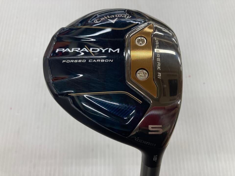 キャロウェイ キャロウェイ　PARADYM　18度　VENTUS TR 5 for Callaway　SRフレックス　フェアウェイウッド　中古　ゴルフドゥ！水戸店【最短即日発送】 PARADYM X FW 5w 18度 VENTUS 5-S キャロウェイ PARADYM
