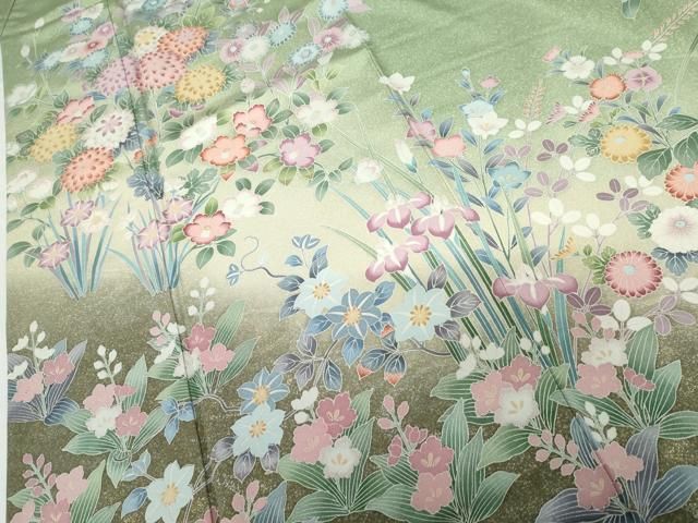 平和屋着物●訪問着　作家物　流水花文　暈し染め　金銀彩　さが美扱い　正絹　逸品　未使用　DABB4887ps 2026年最新】Yahoo!オークション -平和屋 着物訪問着の中古品・新品