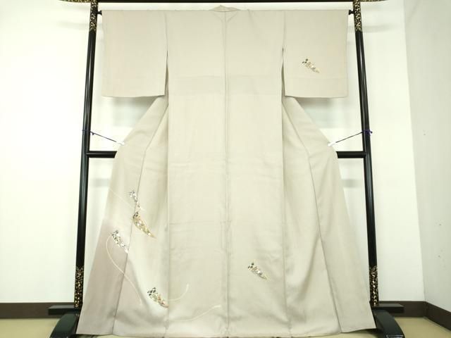 平和屋着物○訪問着 吉祥花文 暈し染め 金彩 やまと誂製 正絹 逸品