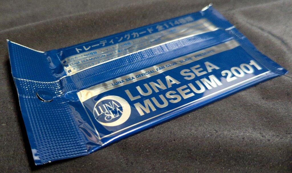 LUNA SEA LUNA SEA MUSEUM 2001 未開封トレカパック 8枚入り - メルカリ