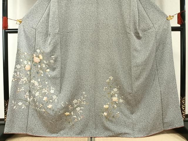 平和屋着物○訪問着 草花文 金彩 正絹 逸品 AABG4690fy - メルカリ