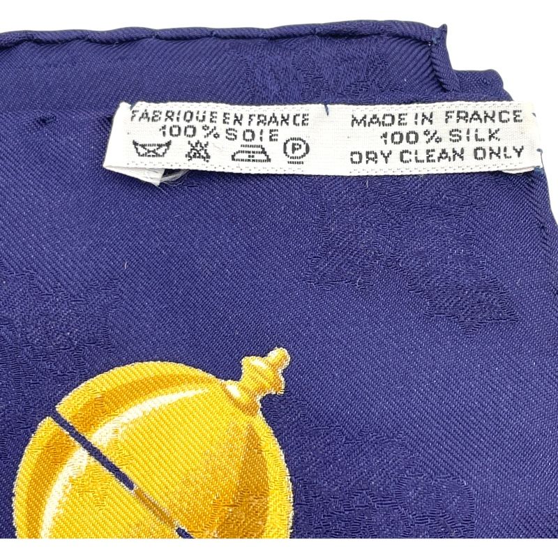 エルメス HERMES カレ90 Plumes et Grelots シルク レディース