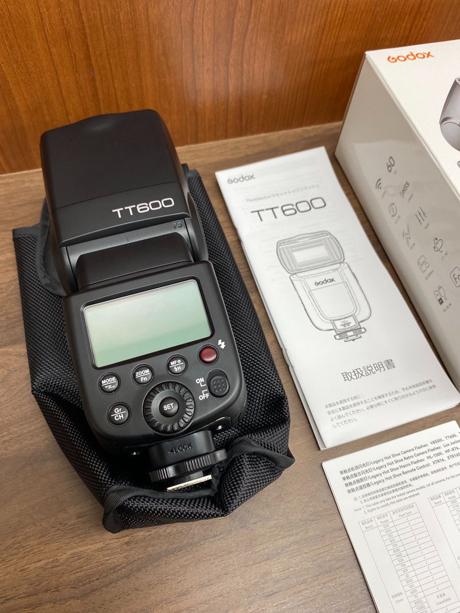 Godox TT600 フラッシュ スピード ライト クリップオンストロボ - メルカリ