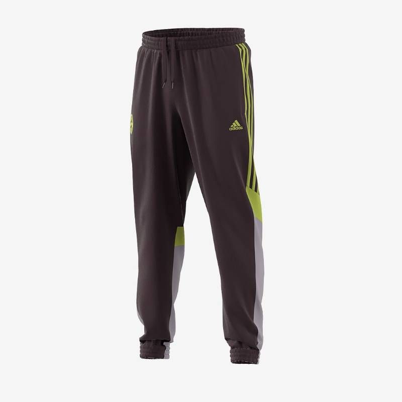 【送料無料・匿名配送】adidas アディダス バイエルンミュンヘン 23/24 ナイロンパンツ ロングパンツ ブラック シルバー 新品 正規品 並行輸入 日本未発売