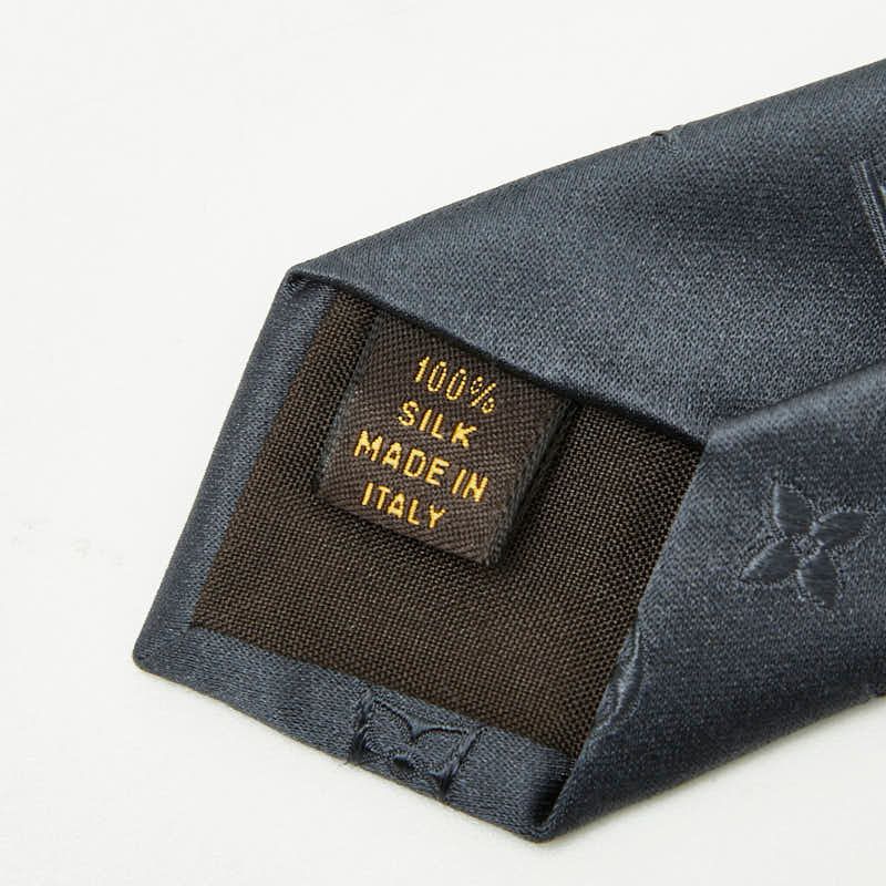 ルイ ヴィトン ラヴァット ミックス モノグラム M73592 グレー シルク