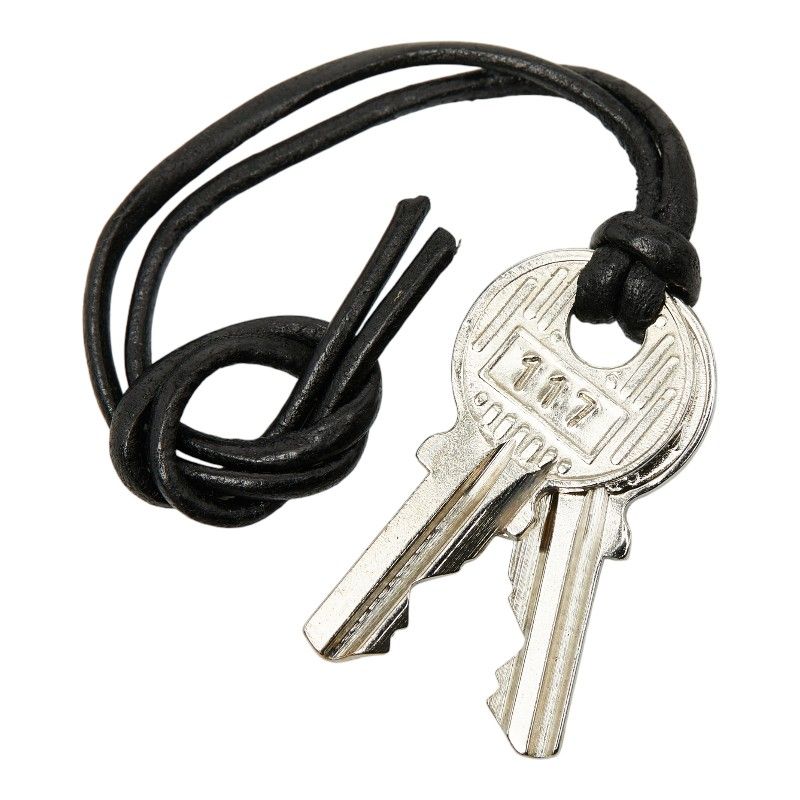 エルメス カデナ 南京錠 カギ セット シルバー メタル レディース