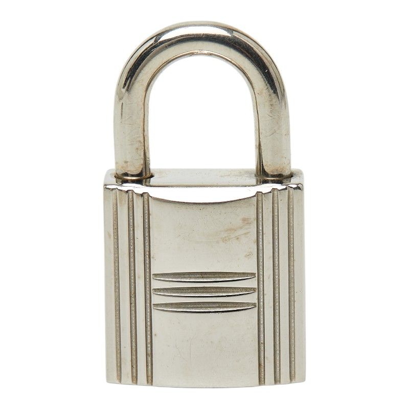 エルメス カデナ 南京錠 カギ セット シルバー メタル レディース