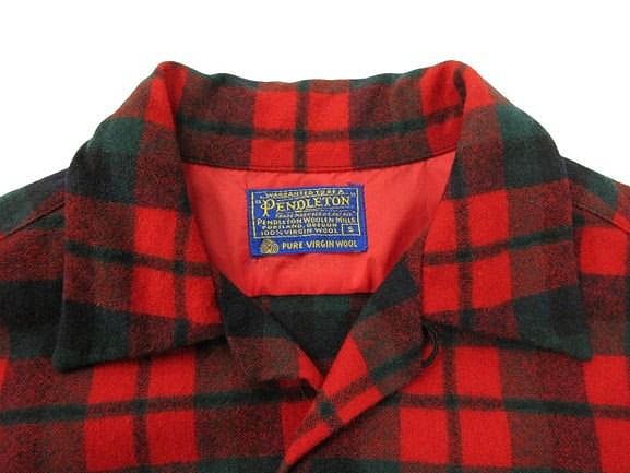 ペンドルトン PENDLETON 60s 70s オープンカラーシャツ ボードシャツ