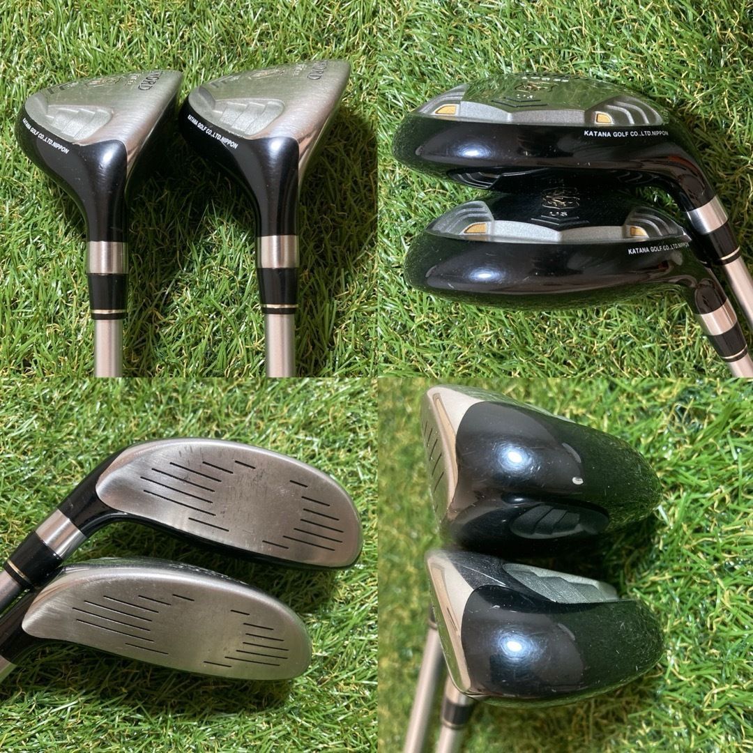 KATANA GOLF SWORD ATC55 12点クラブセット スウォード カタナ - メルカリ