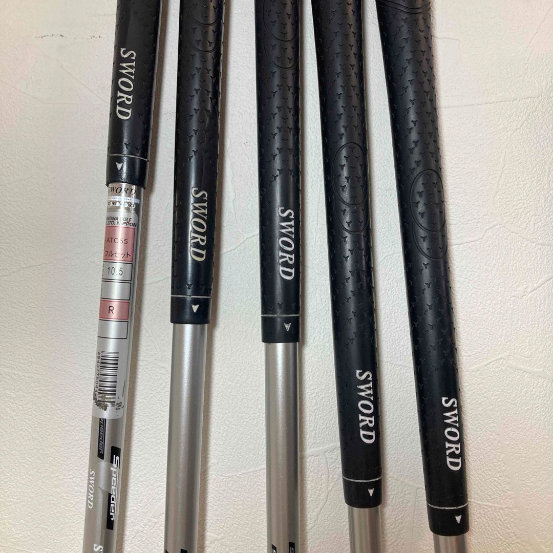KATANA GOLF SWORD ATC55 12点クラブセット スウォード カタナ - メルカリ