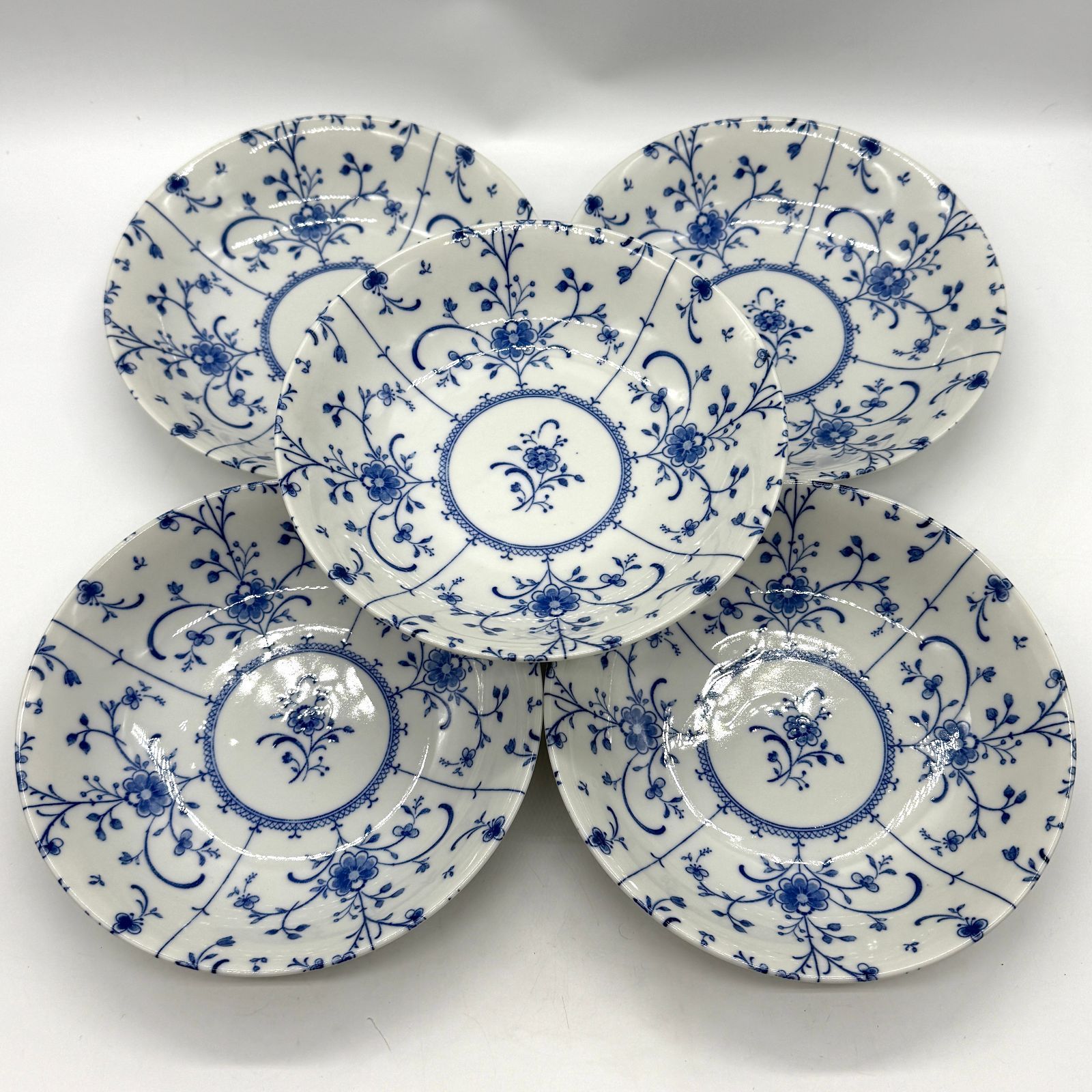 TAKATO Blue Copen ブルーコペン 皿 深皿 ボウル クープセット 5枚