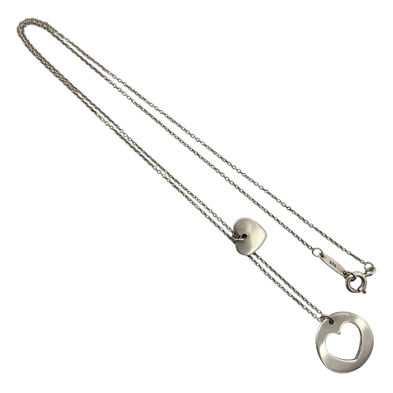 ティファニー Tiffany & Co. ステンシル ハート ネックレス 925 【公式 