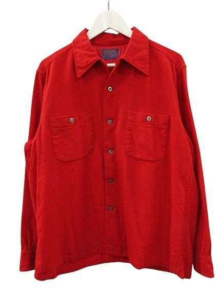 ペンドルトン PENDLETON 70s オープンカラーシャツ ボードシャツ 開襟
