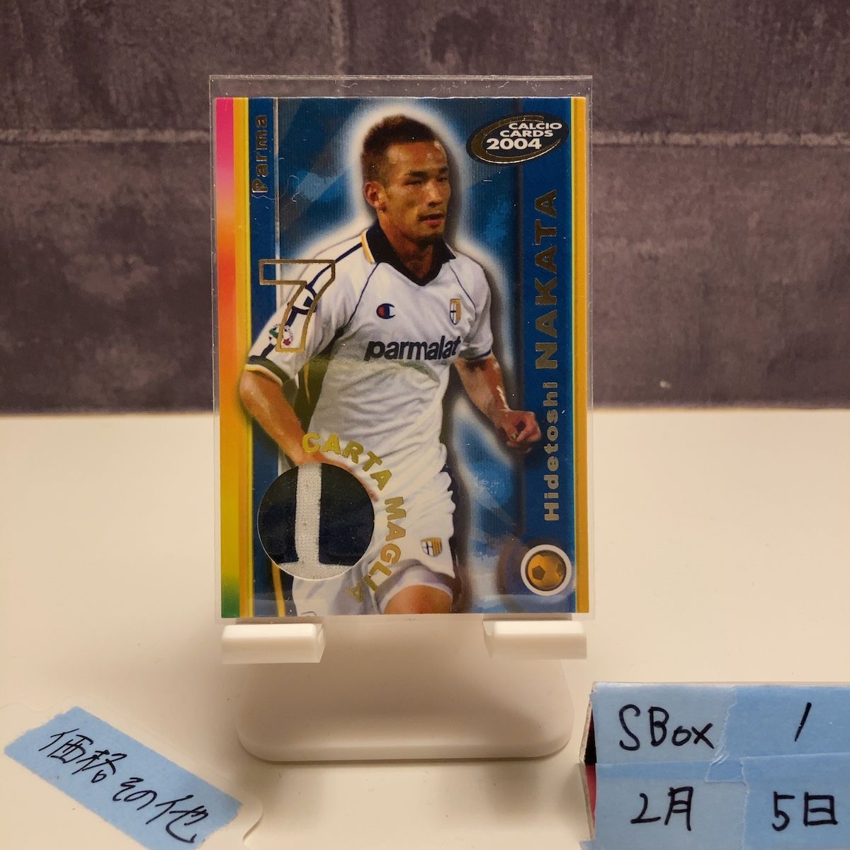 2004 PANINI Calcio Cards 中田英寿 Hidetoshi Nakata 50/50 Parma