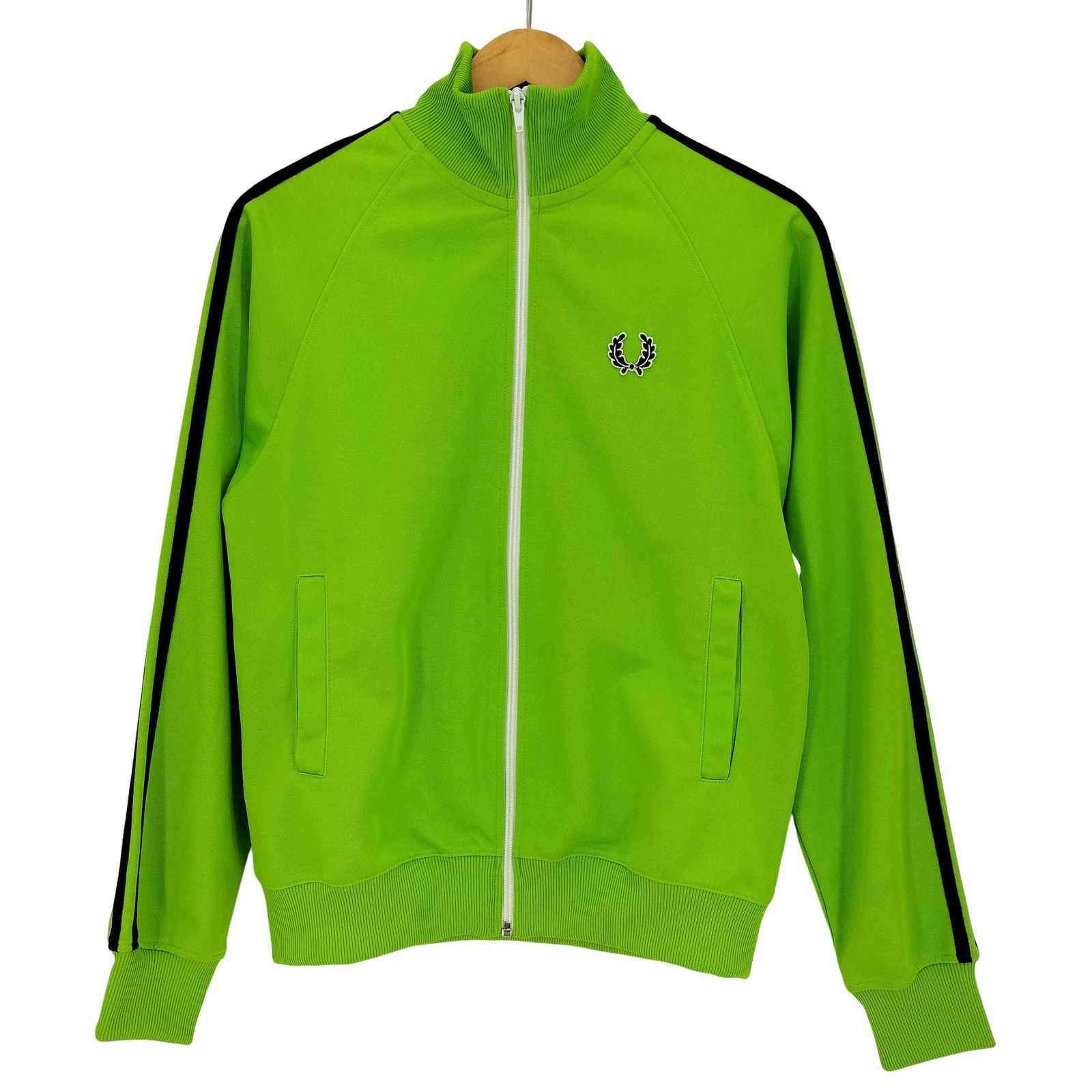 フレッドペリー FRED PERRY TWIN TAPE TRACK JACKET ロゴ刺繍 ライン