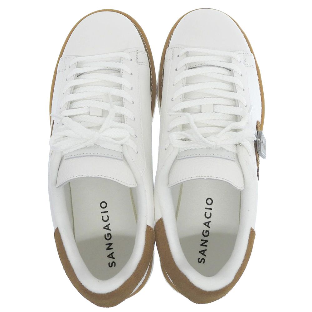 Sangacio サンガッチョ 未使用 にゅ～ず SG8 SPREE WHITE スニーカー