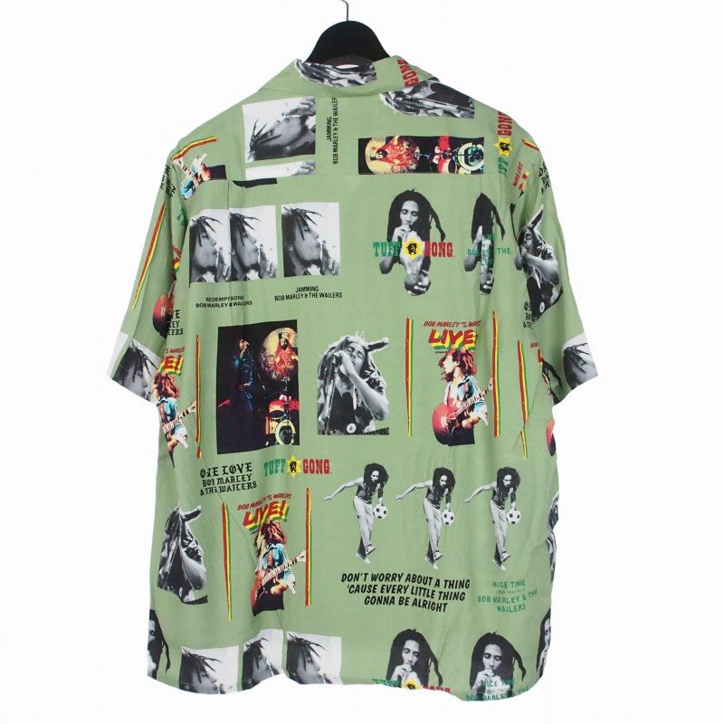 ワコマリア WACKO MARIA 24SS BOB MARLEY HAWAIIAN SHIRT アロハシャツ