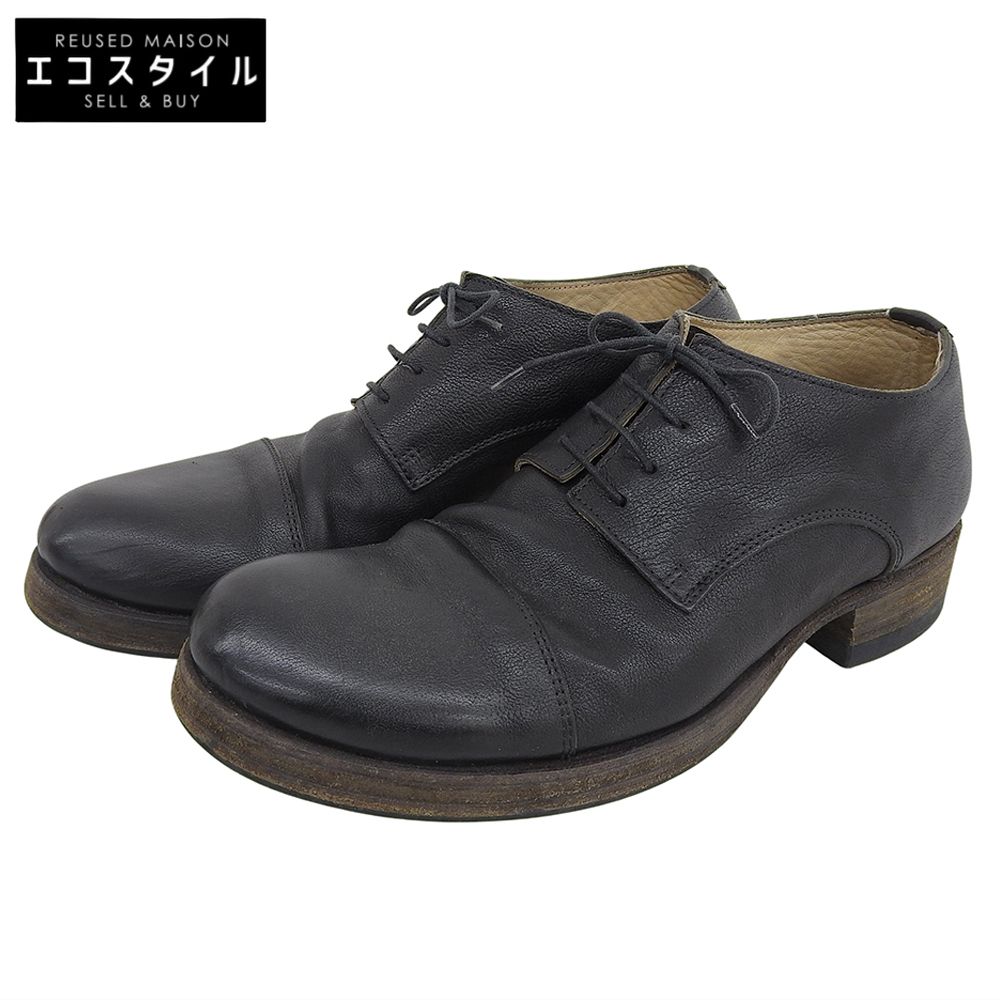 m.a+ エムエークロス カーフレザー レースアップシューズ 短靴