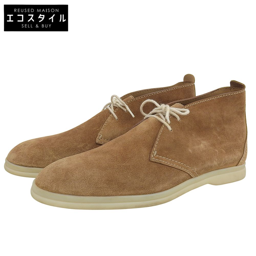 Loro Piana ロロピアーナ スエード SOFT WALK チェッカブーツ シューズ