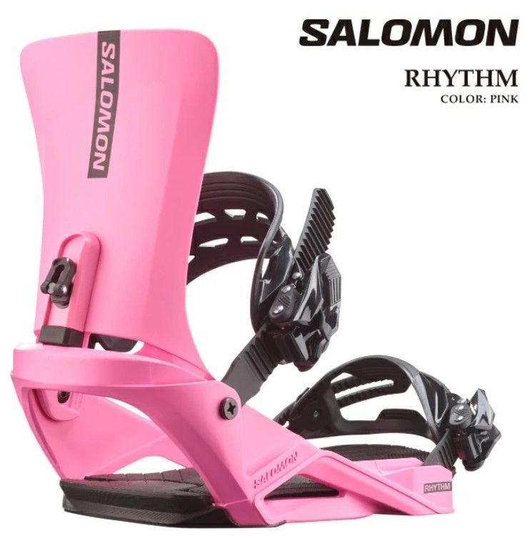 新品未使用 25-26 SALOMON BINDING RHYTHM PINK Sサイズ 土日祝発送OK 