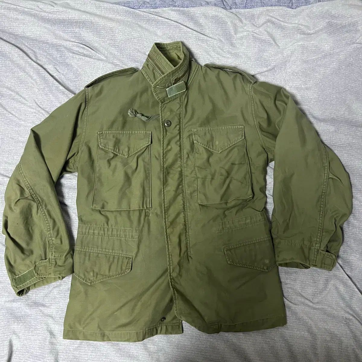 70s 80s ミリタリー M65 フィールドジャケット 3rd GENERALジッパー