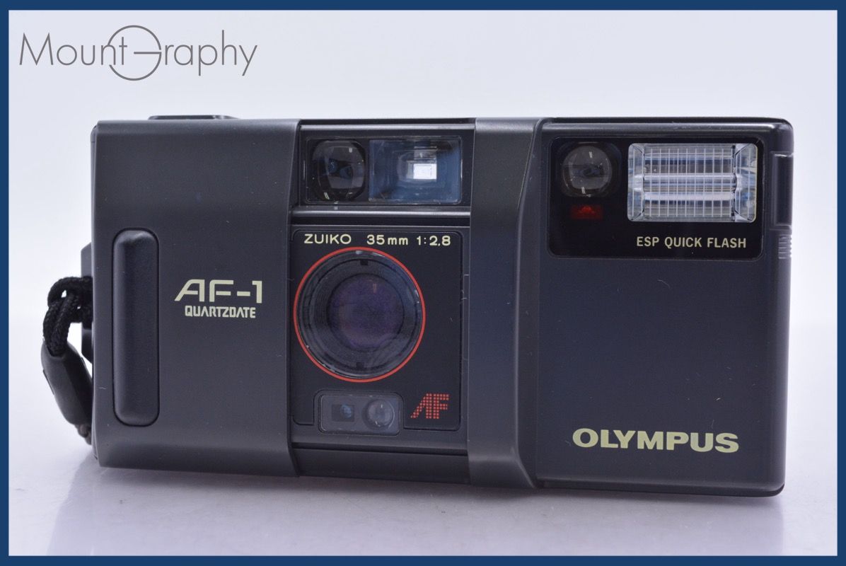 動作保証】 オリンパス OLYMPUS AF-1 QUARTZ DATE 35mm F2.8 同梱無料