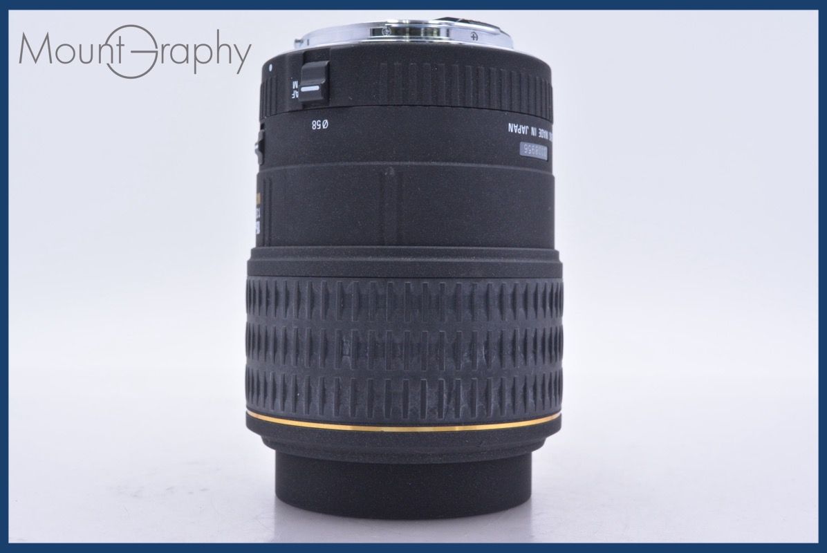 シグマ SIGMA EX 105mm F2.8 MACRO キヤノンEF用(AF) 同梱無料 #am4106