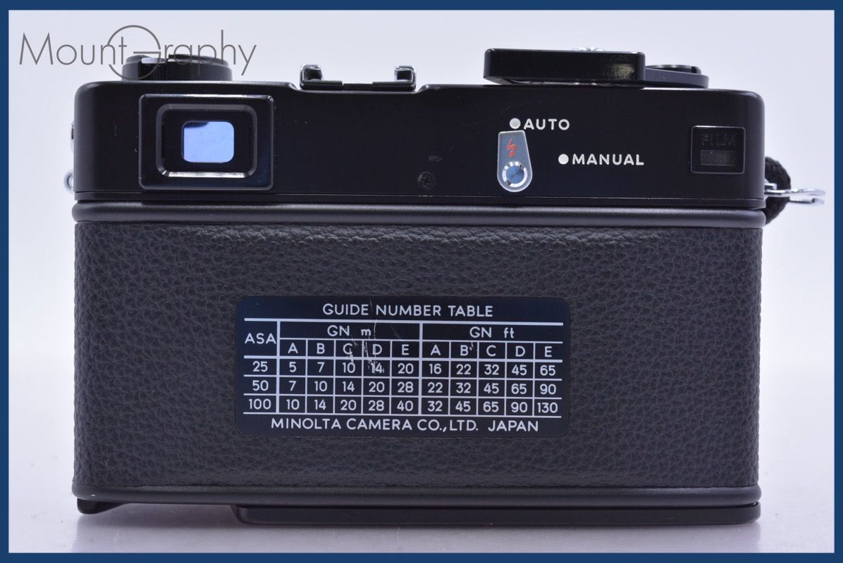 動作保証】 ミノルタ MINOLTA HI-MATIC E 40mm F1.7 同梱無料 #am4143