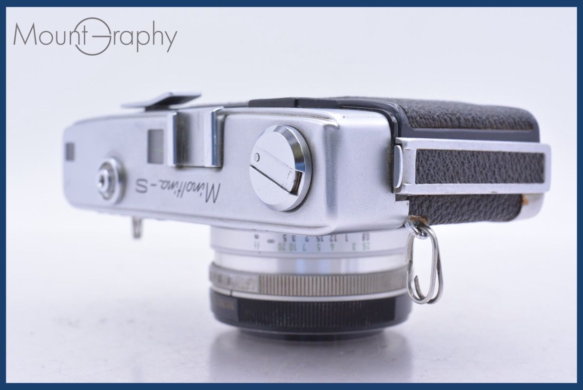 動作保証】 ミノルタ MINOLTA minolta-S 40mm F1.8 シルバー 同梱無料