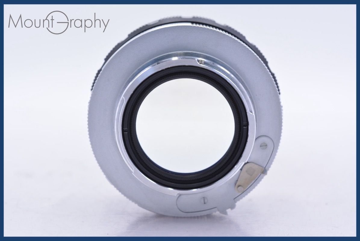 コニカ KONICA KONISHIROKU HEXANON 52mm F1.4 前キャップ&レンズ