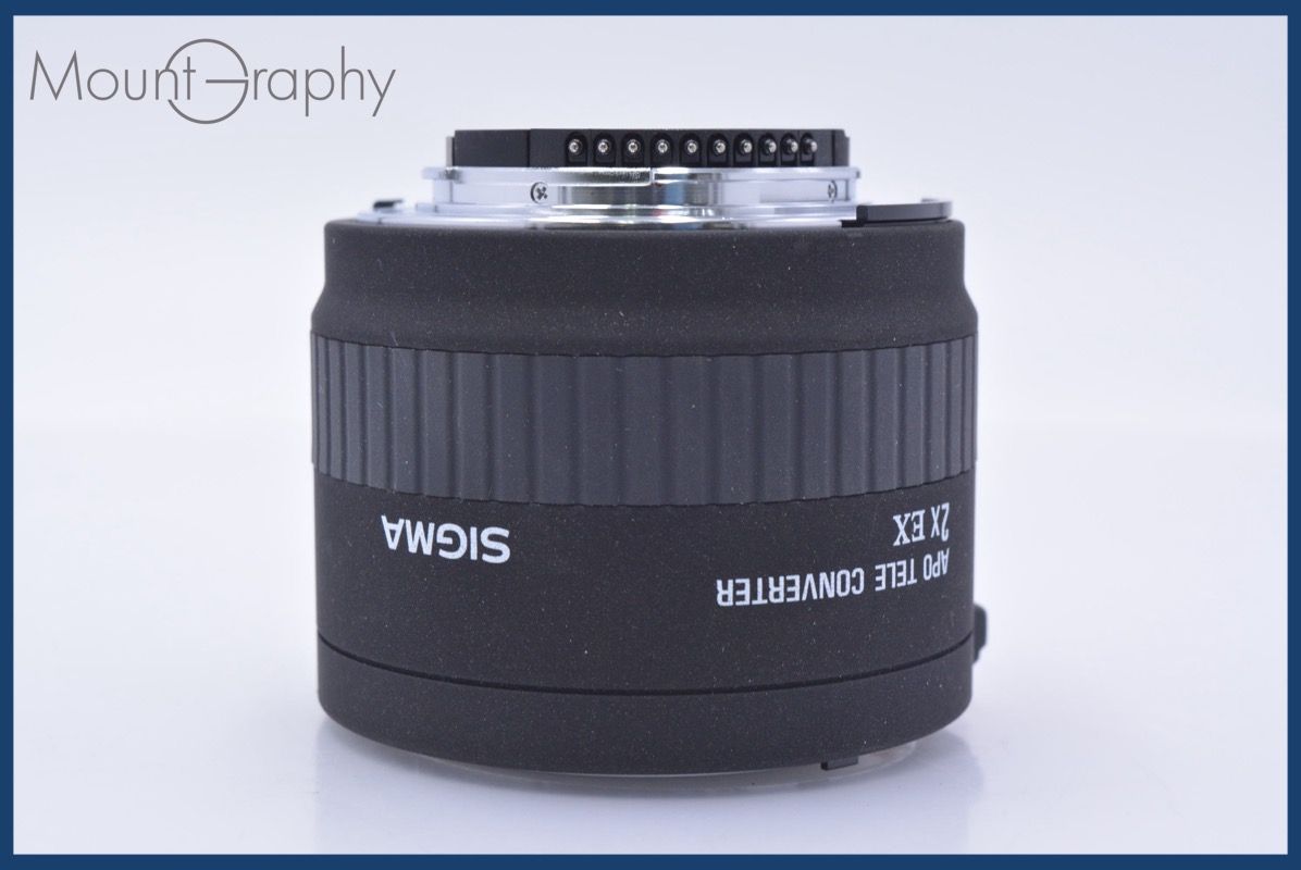 シグマ SIGMA APO TELE CONVERTER 2X EX ボディキャップ、後キャップ付