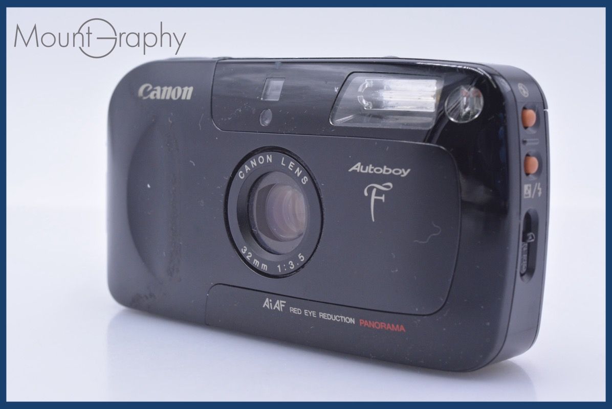 動作保証】 キヤノン Canon Autoboy F 32mm F3.5 同梱無料 #am4182